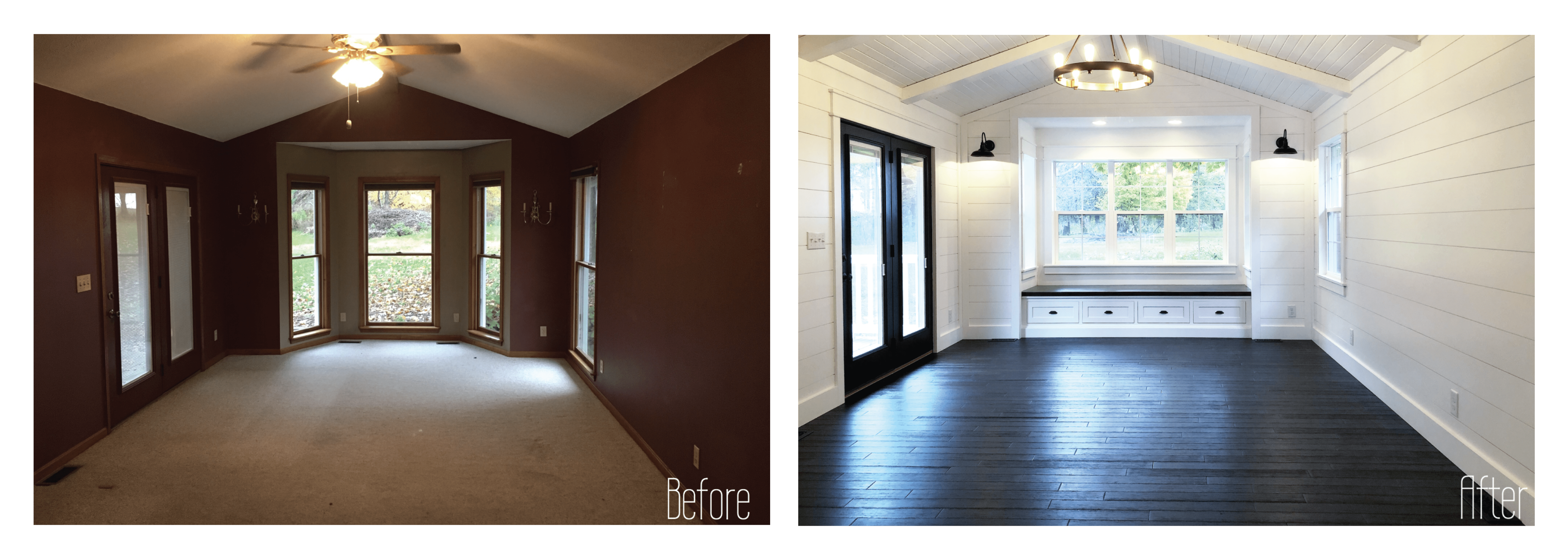 Before: Room before Lori Webb Designs